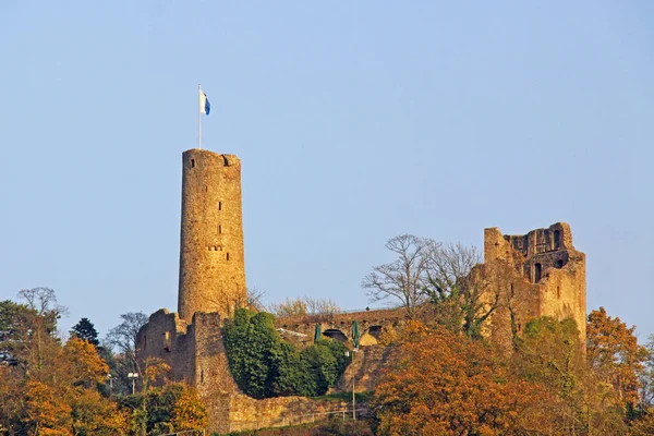 Het Kasteel Ruïne Windeck Weinheim — Stockfoto