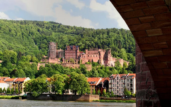 Teil Des Heidelberger Schlosses — Stockfoto