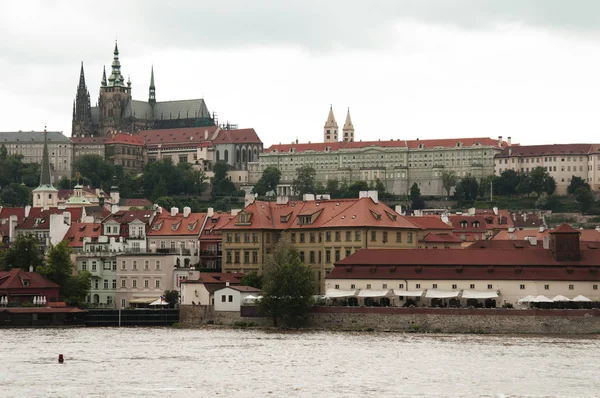 Castelo Praga Castelo Praga Onde Reis Boêmia Imperadores Romanos Presidentes — Fotografia de Stock