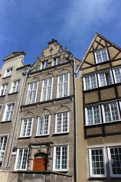 Historische Architectuur Gdansk — Stockfoto