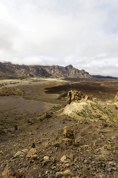 Paisagem Lava Teide Tenerife — Fotografia de Stock