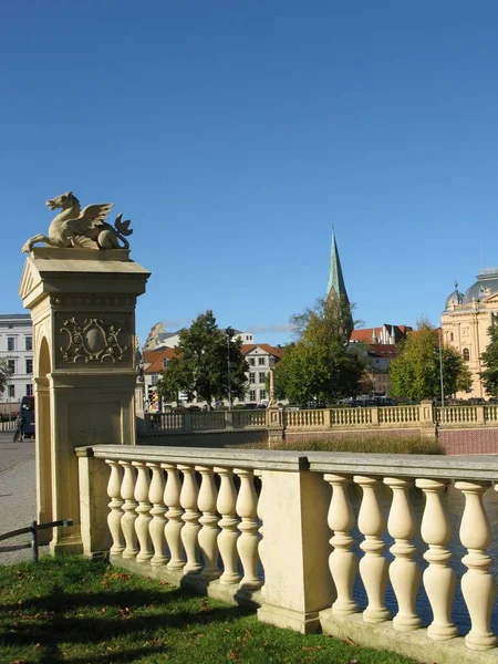 Hradní Most Šweríně — Stock fotografie