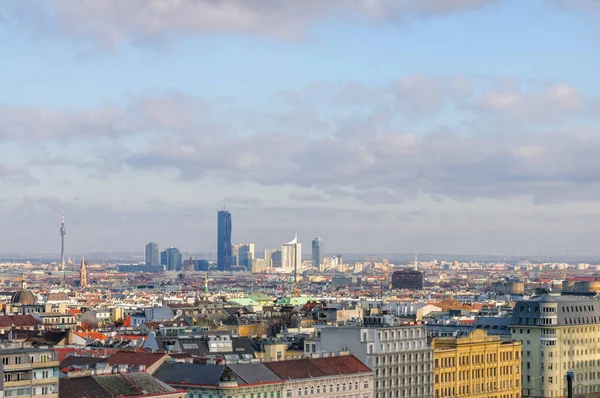 Vienna Dal Punto Vista Dell Uccello — Foto Stock