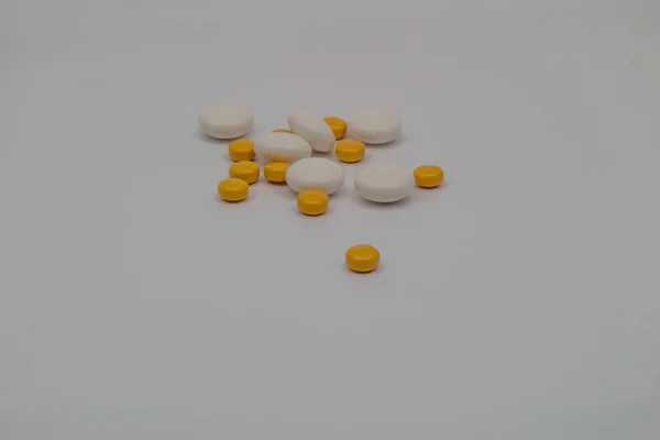 Seguro Saúde Medicina Comprimidos Comprimidos — Fotografia de Stock