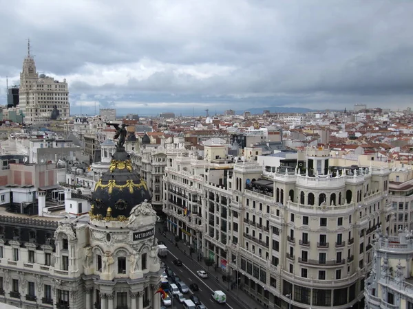 View Roof Terrace Cba Madrid — Stock Photo, Image