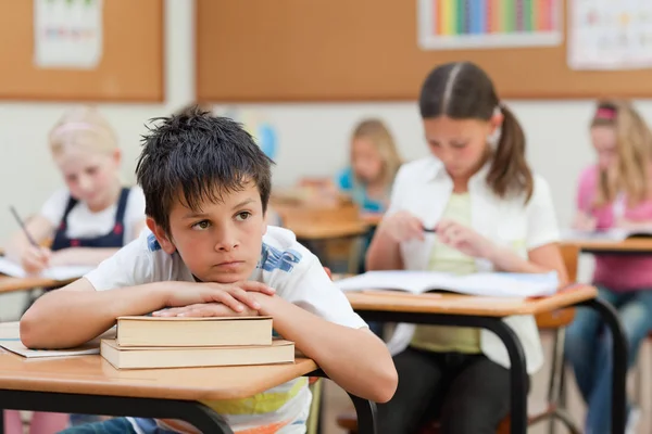 Leerling Dagdromen Klas — Stockfoto