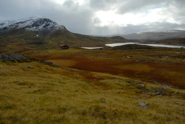 Noruega Sobre Naturaleza Paisaje Fondo —  Fotos de Stock