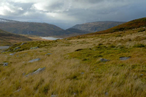 Noruega Sobre Paisagem Natural Fundo — Fotografia de Stock