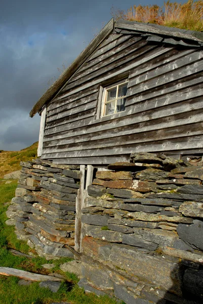 Norwegen Auf Naturlandschaft Hintergrund — Stockfoto