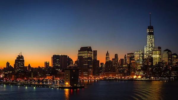 Sonnenaufgang New York — Stockfoto