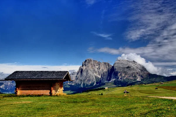 Vista Panorámica Del Majestuoso Paisaje Dolomitas Italia —  Fotos de Stock