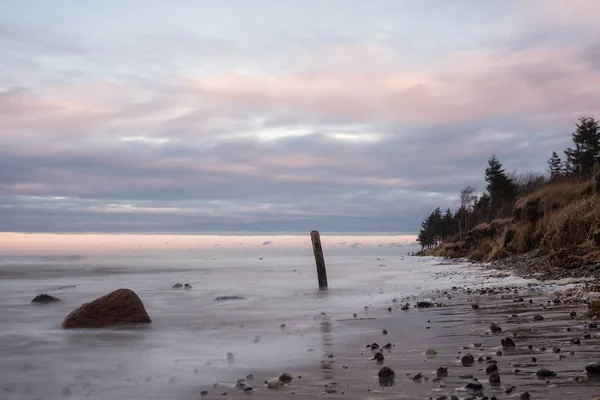 Aan Kust Van Baltische Zee — Stockfoto