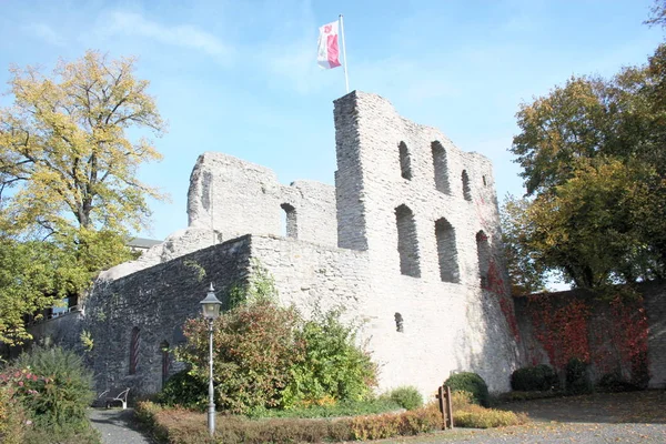 Burgruine Starhemberg Είναι Ένα Κάστρο Στην Κάτω Αυστρία — Φωτογραφία Αρχείου