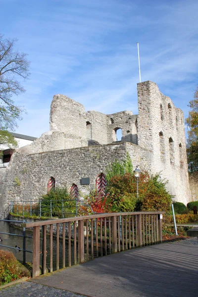 Burgruine Starhemberg Egy Vár Alsó Ausztriában — Stock Fotó