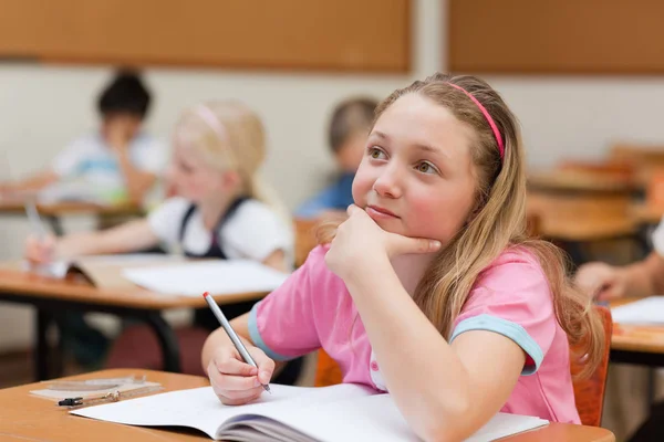 Elementary Student Thoughts — Stock Photo, Image