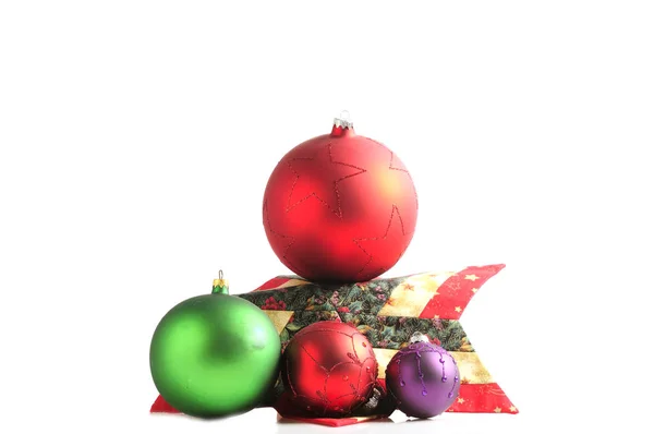 Fond Coloré Pour Noël Nouvelle Carte Vacances Année — Photo