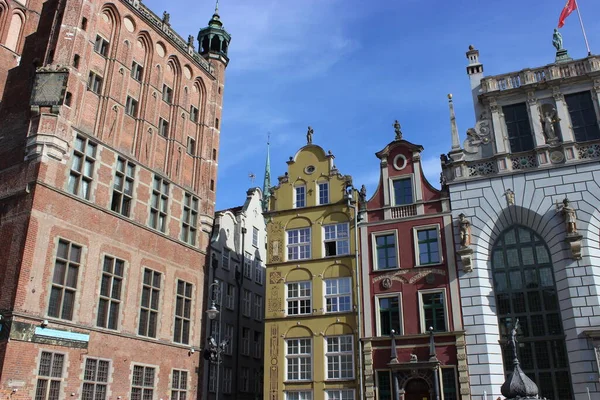 Langer Markt Danzig — Stockfoto