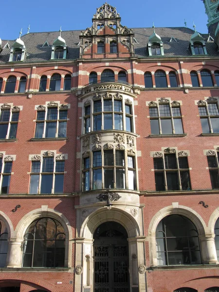 Historisches Haus Der Hamburger Speicherstadt — Stockfoto
