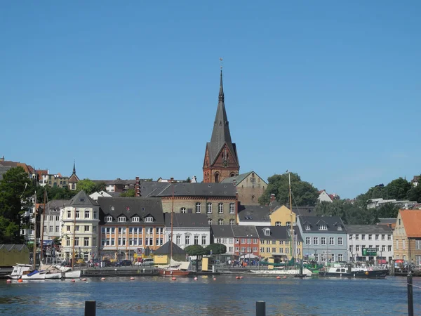 Porto Mary Igreja Flensburg — Fotografia de Stock