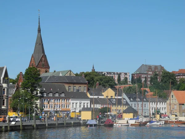 Port Marienkirche Flensburgu — Zdjęcie stockowe