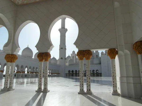 Sheikh Zayed Mesquita Abu Dhabi Gran — Fotografia de Stock