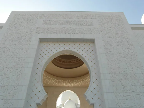 Большая Мечеть Шейха Зайеда Абу Даби — стоковое фото
