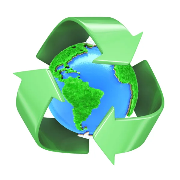 Reciclar Salvar Medio Ambiente — Foto de Stock
