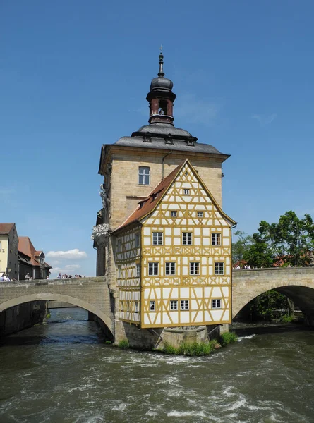 Historická Radnice Bambergu — Stock fotografie