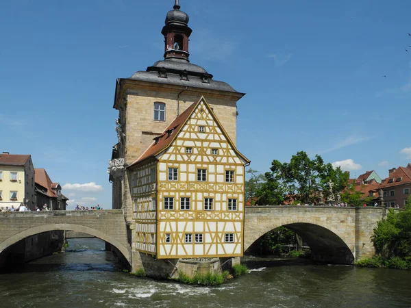 Historisches Rathaus Bamberg — Stock fotografie