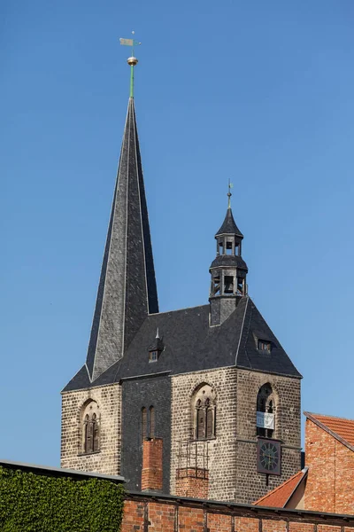 Welterbestadt Quedlinburg Kerktoren — Stockfoto