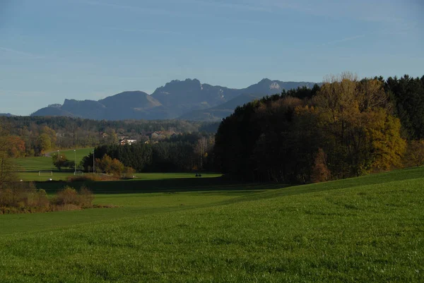 Vista Pittoresca Bellissimo Paesaggio Autunnale — Foto Stock