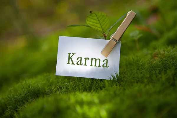 Karma Hindouisme Bouddhisme Principe Spirituel — Photo