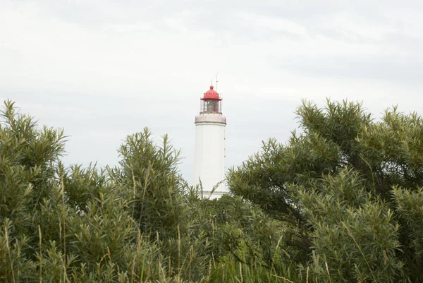 Weißer Leuchtturm Deutschland — Stockfoto