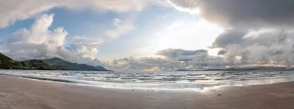 Praia Rossbeigh Praia Após Tempestade Glenbeigh Cereja Concelho Irlanda — Fotografia de Stock