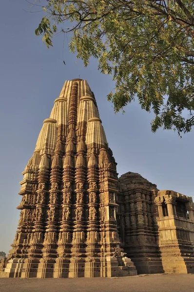 Eestern Temples Khajuraho Madya Pradesh India Хаджурахо Єкт Всесвітньої Спадщини — стокове фото