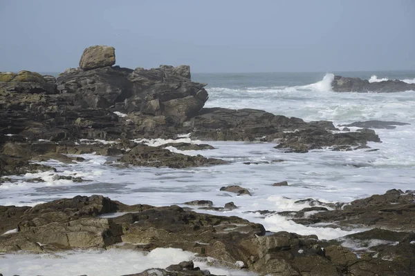 Cote Sauvage Quiberon Brittany — Fotografia de Stock