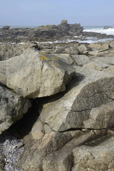 Cote Sauvage Quiberon Βρετάνη — Φωτογραφία Αρχείου