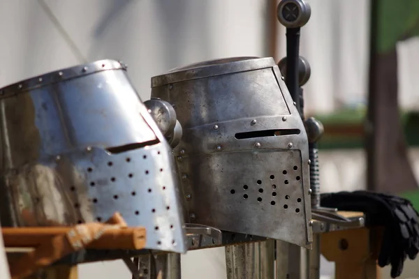 Chevalier Médiéval Dans Armure — Photo