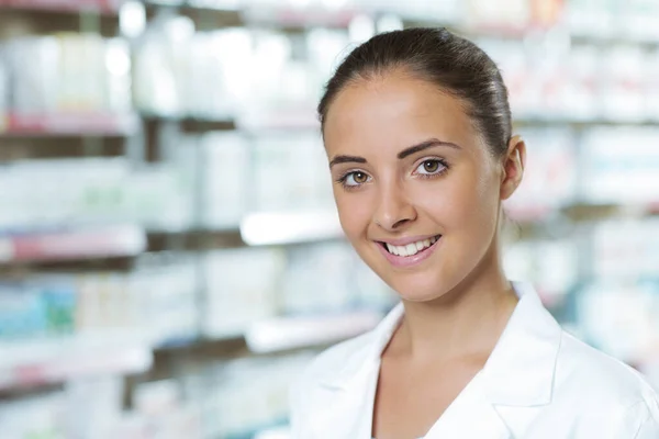 Portrait Medical Personnel Doctor Pharmacy — Stock Photo, Image