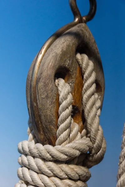 Rigging Sailing Ship — Stock Photo, Image