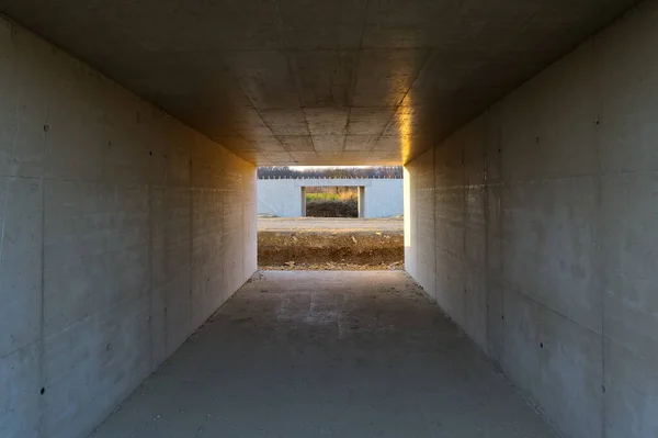 Construção Ponte Canal Schacht — Fotografia de Stock