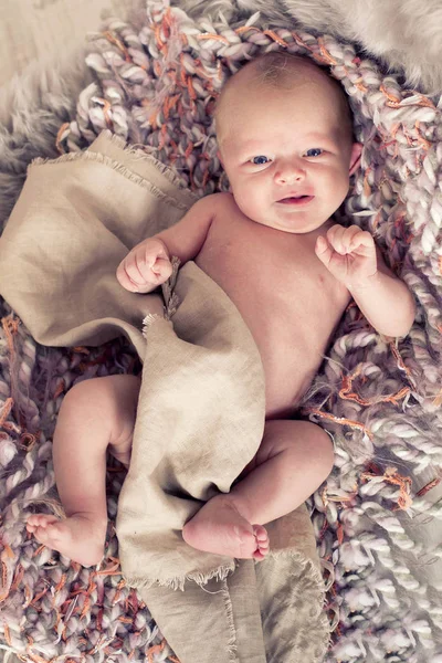 Piccolo Neonato Bambino — Foto Stock
