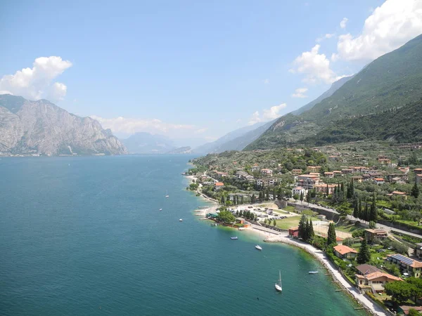 Lago Garda Malcesina — Fotografia de Stock