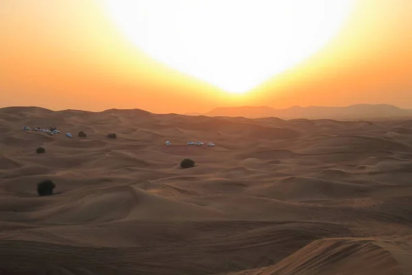 Sunset Desert — Stock Photo, Image