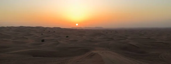 Sunset Desert — Stock Photo, Image