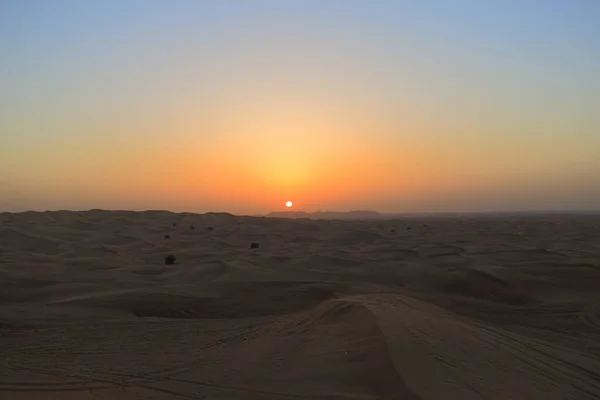 Sunset Desert — Stock Photo, Image