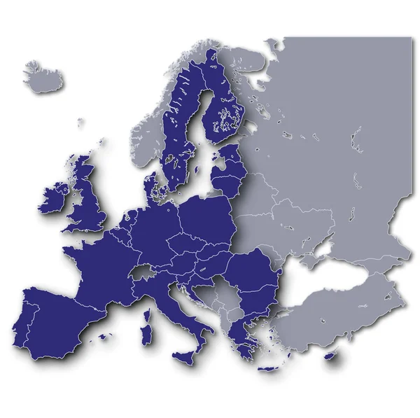 Europe Its Membership — Stockfoto