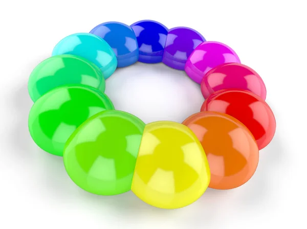 Symbol Circle Colors — Stock Photo, Image