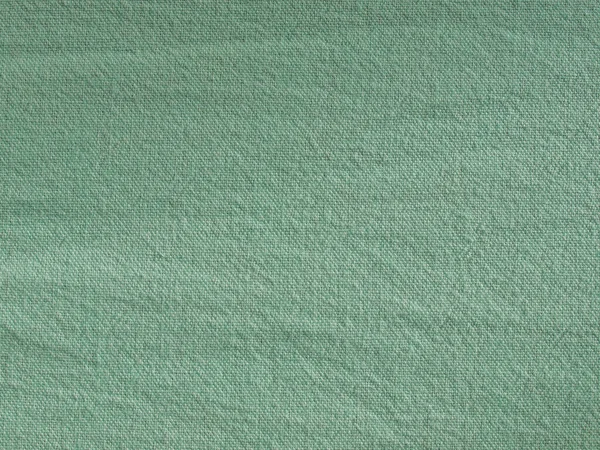 Textura Tecido Verde Útil Como Fundo — Fotografia de Stock
