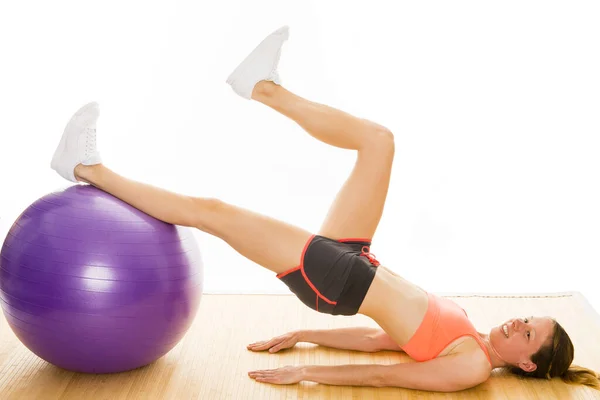 Gymnastics Sport Flexible Woman — Stock Photo, Image